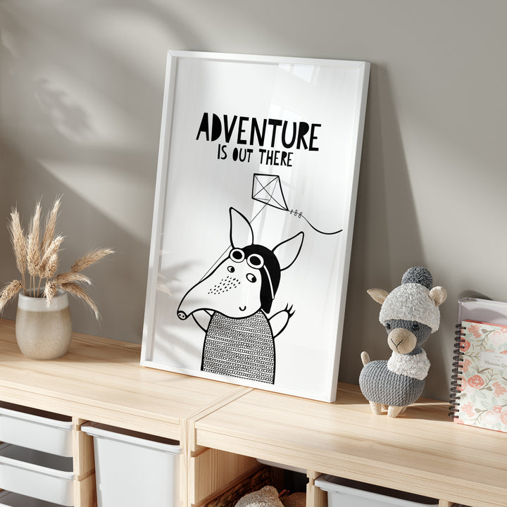 Armadillo's Adventure Poster | Unframed