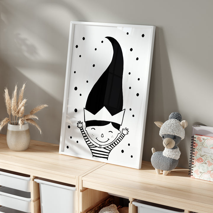 Cheeky Princess Nursery Wall Art | Unframed