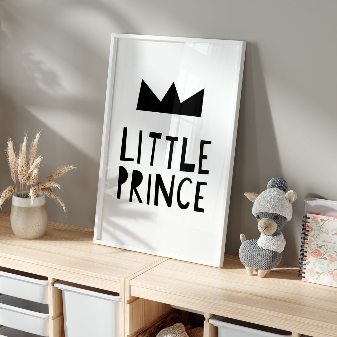 Little Prince Nursery Wall Art | Unframed