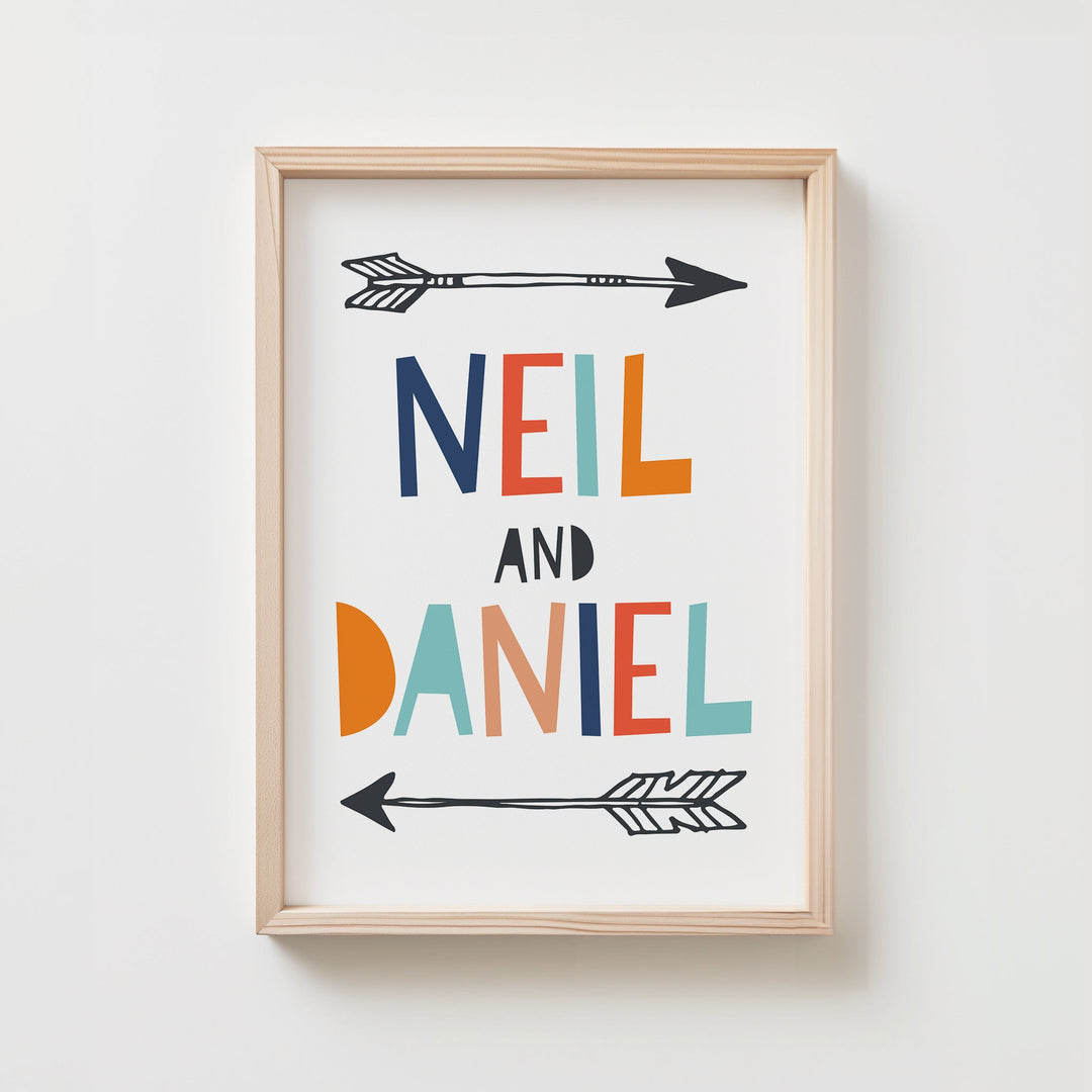 Personalized Name Poster | Unframed