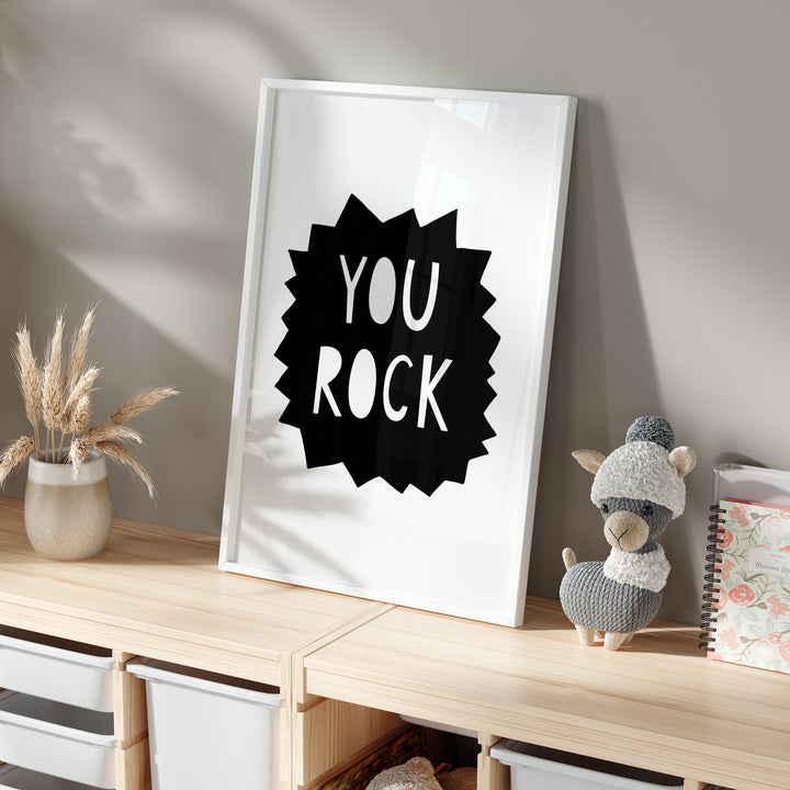 You Rock Nursery Print | Unframed